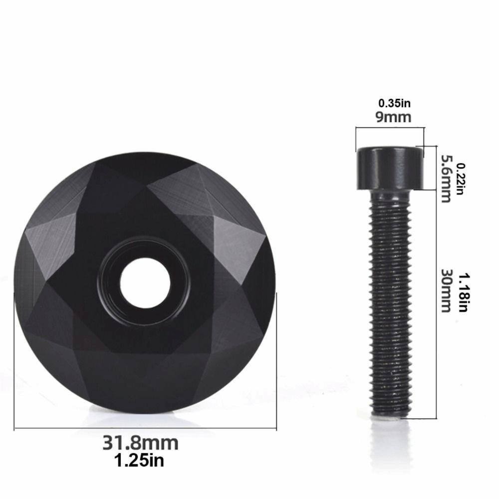 Aluminum Zinc Zinc Alloy Bike Headset Top Cap for 28.6mm Bike Accessories Bicycle Headset Spacers  Road Bike