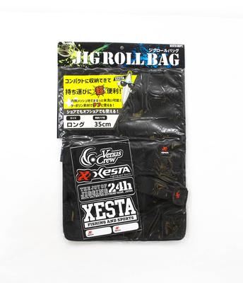 Xesta Сумка Jig Roll, длинная, 27 x 37 см, черная (1652 г.)