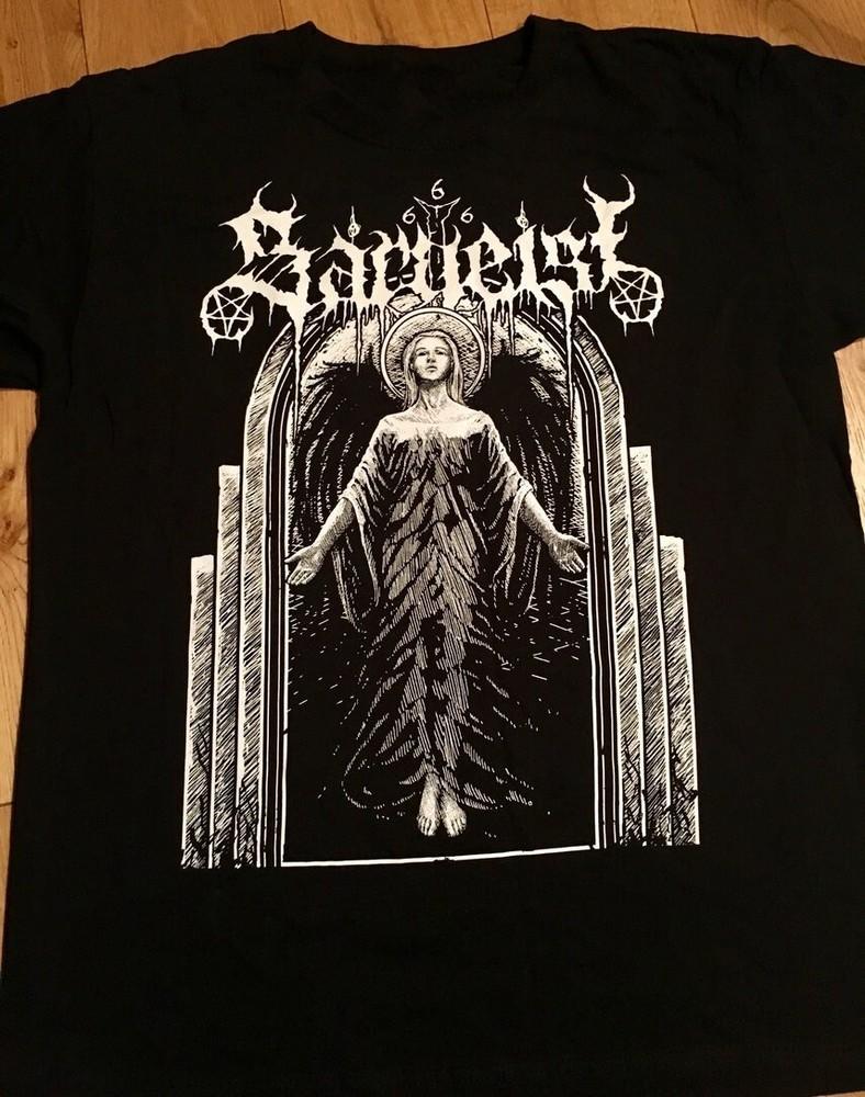 Sargeist - Unbound In Madness Cotton Unisex Black T-Shirt All Size S-4XL Unisex T-Shirt