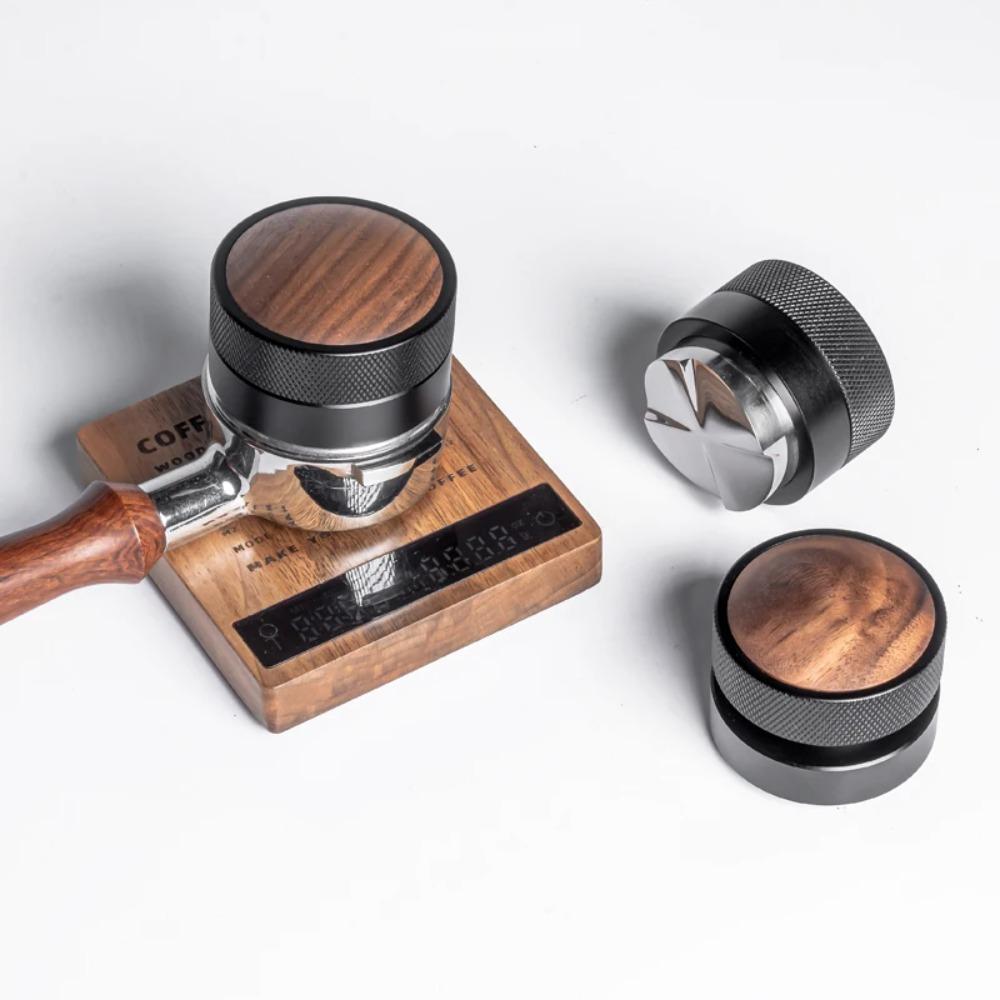 51/53/58.35 MM Self-leveling Coffee Tamper Adjustable Depth Espresso Machine Accessories Gift