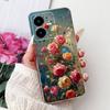 For Vivo Y22 Y22s Y22t V2206 V2207 Elegant Floral Butterfly Phone Case For Vivo Y22 Y22S Y22T 4G Soft Silicone TPU Cases