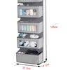 Four-layer Five-layer Non-woven Door Storage Hanging Bag Hanging Closet Storage Bag Hanging Bag Clothing Storage Hanging Bag