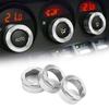 Bruce & Shark Car Air Conditioner Switch Knob Ring AC Knob Cover for BRZ Toyota 86 Car Silver Switch Cover