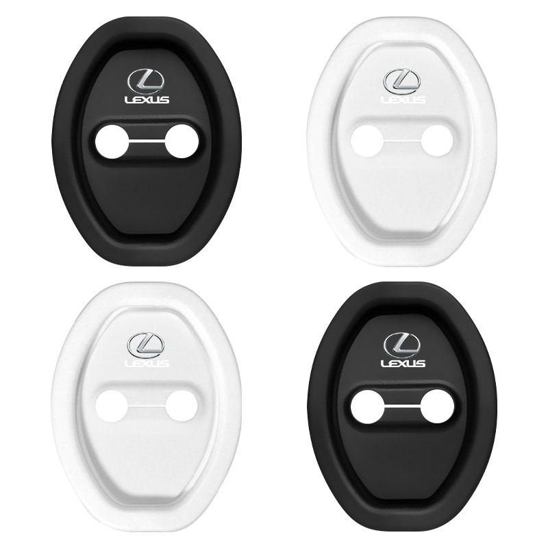 4 шт. Автомобильная Дверная Шумоподавляющая Амортизирующая Подушка Силиконовая Накладка на Защелку Замка Автомобильной Двери Для Lexus RX 300 IS 250 300 GX 400 460 UX 200 NX LX GS ES