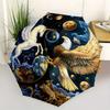 Unicorn, Eagle Themed Automatic Opening and Closing Fashion umbrella Creative Design Umbrella, Portable Tri fold Small Umbrella for Men an