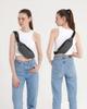 WATERFLY Waist Waist Bag for Men and with Extension Multiple Comfortable Earphone for and Gray Pouch, Women, Belt, Water-Repellent, Lightweight,