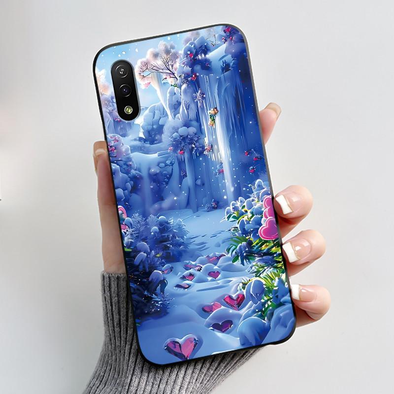 Милый Чехол для Sony Xperia Ace II SO-41B / Xperia Ace III / ACE 3 Печатный Корпус Защитная Крышка Мягкий Силикон Мультяшный Чехол