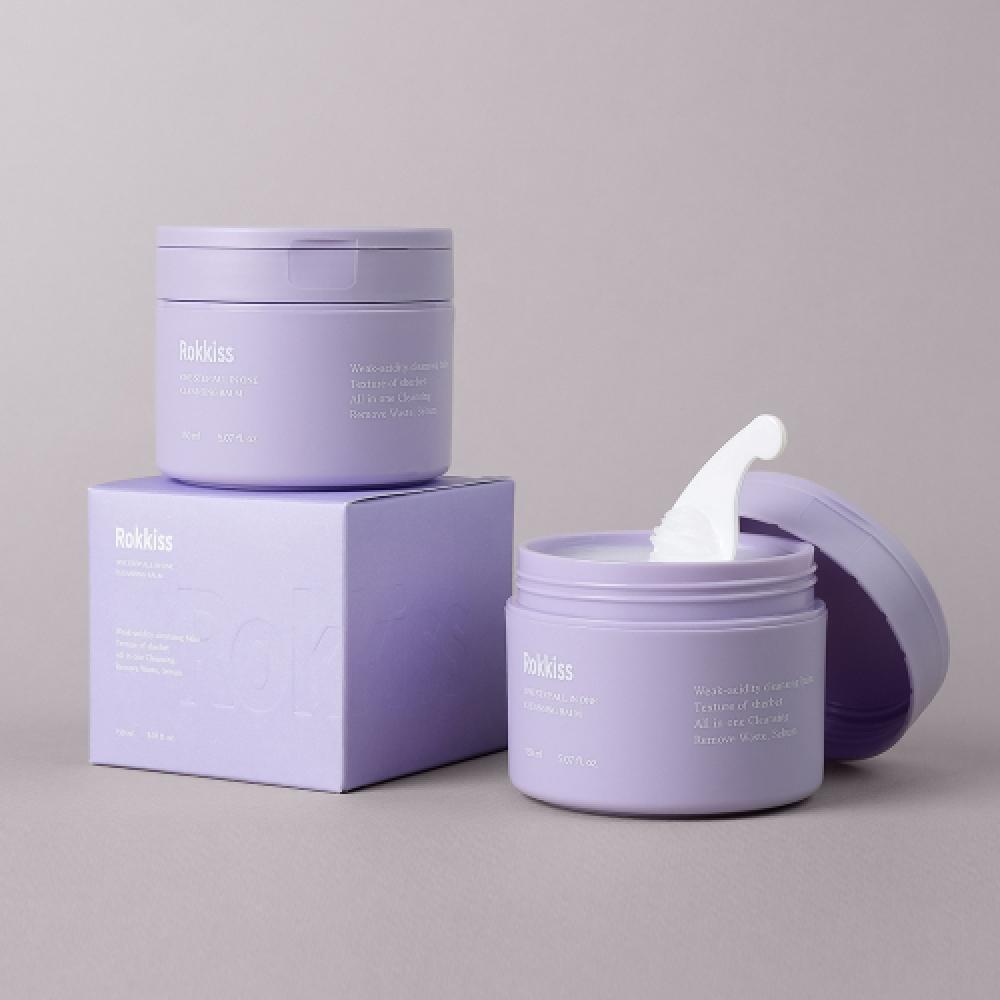 Rokkiss Очищающий бальзам One Step All In One слабокислотный 150 мл 3