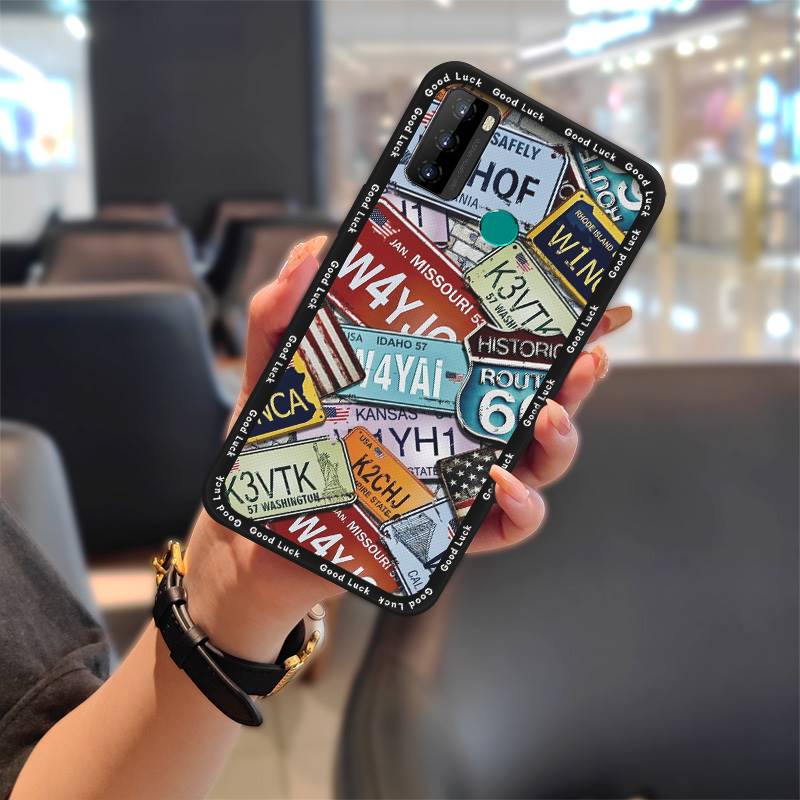 Waterproof Back Cover Phone Case For BLU G51 Plus Dirt-resistant Fashion Design Soft case Silicone Anti-knock Full wrap