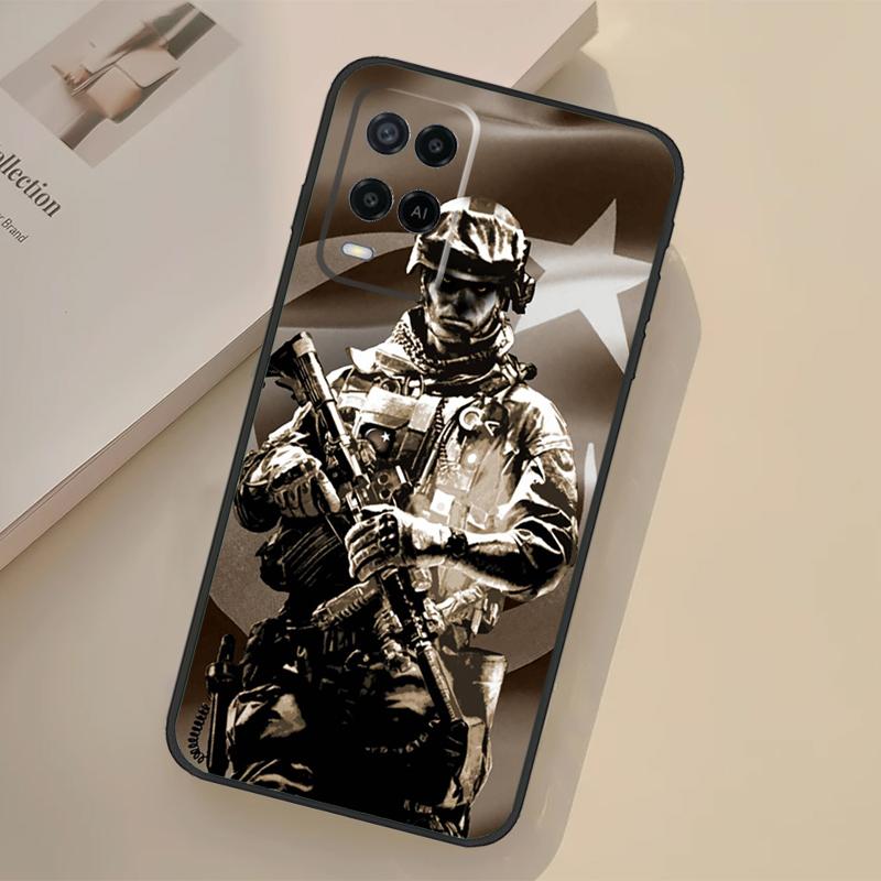 Военный Армейский Спецназ Чехол Для Oppo A76 A96 A16 A17 A18 A60 A80 A40 A38 A58 A78 A98 A94 A74 A54 A15 A57 A77 A5 Pro