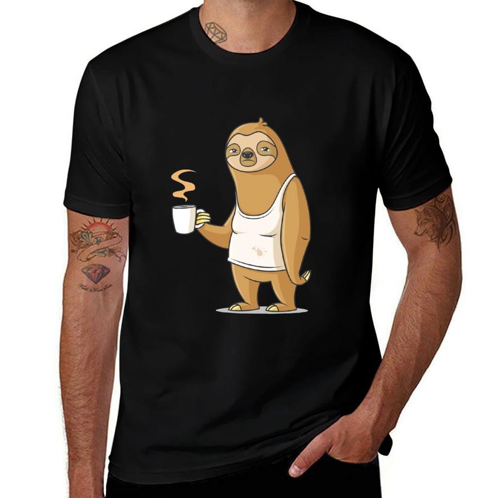 Monday Morning Depresso TShirt Basic All Season Solid TShirt