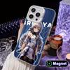 HSR Bronya White Translucent MagSafe Mobile Phone Case for iPhone 17 16 15 14 13 12 11 X XR XS Air Pro Max Plus Cover