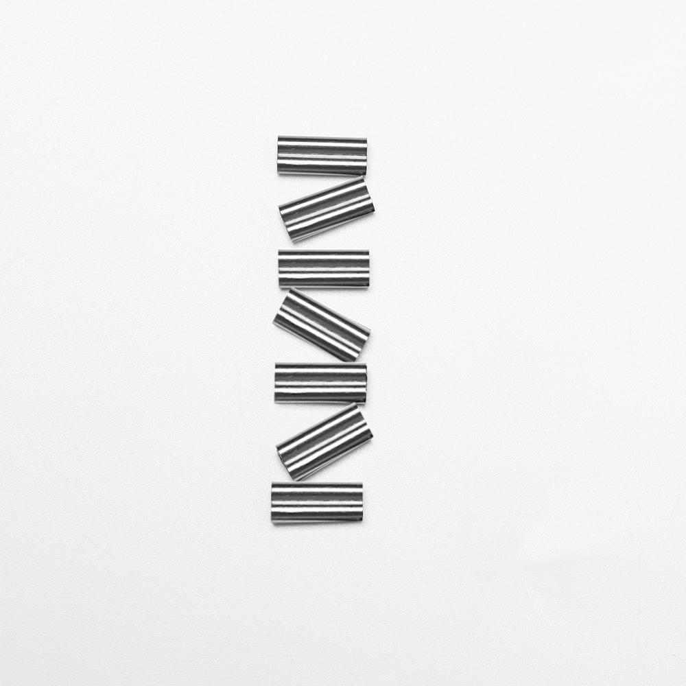 Connector High Quality Fishing Wire Tube Double Copper Tube Line Crimping Sleeves Stainless Steel