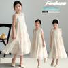 New trendy dress for girls in summer, featuring a trendy and trendy style. It is a princess dress for children and a summer dress for children