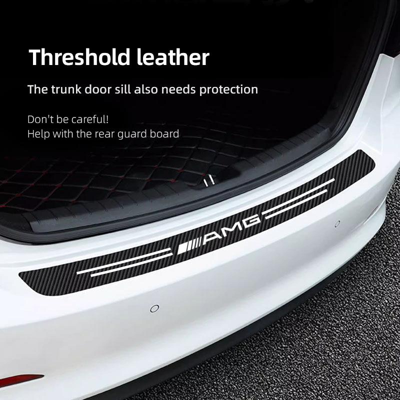 5Pcs Car Door Sticker Threshold Anti Scratch Decals Accessories For Mercedes Benz AMG W204 W205 W203 W211 W212 W213 W201 W210 BJ1