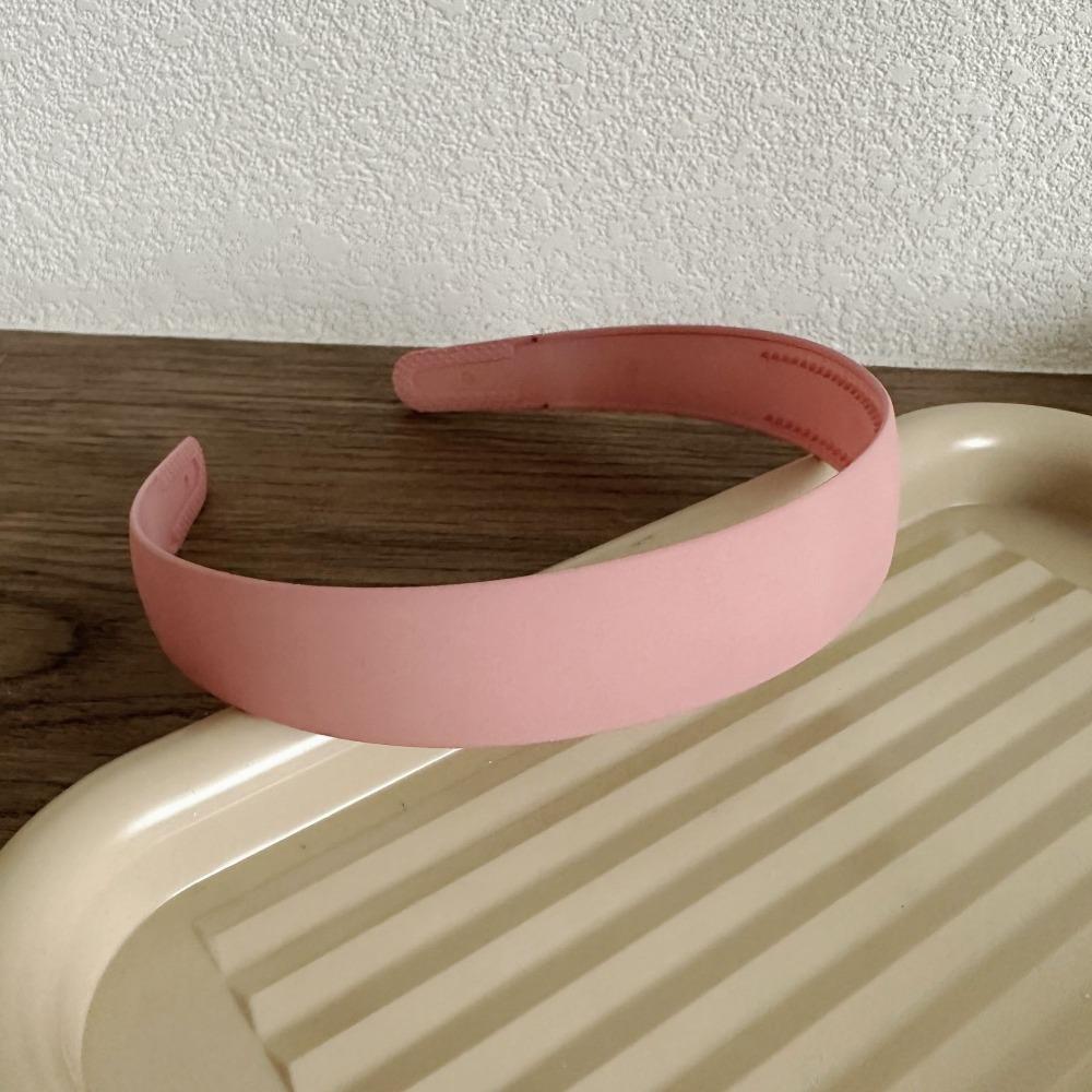 2PCS Frosted Solid Hair Band Plastic Hair Accessories New Resin Hairband  Woman