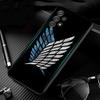 Cover For Samsung Galaxy A51 A71 A41 A31 A11 A01 A72 A52 A42 A32 A22 A21s A02s A12 A02 Silicone Case Shell Attack On Titan Badge