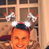 Snowman Reindeer Christmas Headbands Cute Merry Christmas Decorations  Party Favors