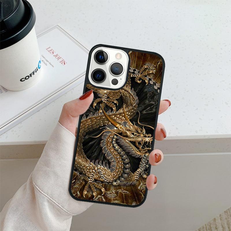 Легендарный Чехол для Телефона с Китайским Драконом Для iPhone 17 Air 16 pro max 15 14 plus 12 13 Чехол-накладка coque
