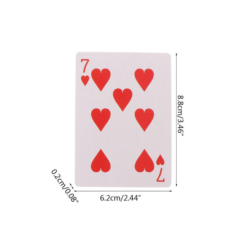 4 карты 7-2 Трансформеры Волшебные трюки Волшебный реквизит Крупным планом Волшебная игрушка Детская игрушка