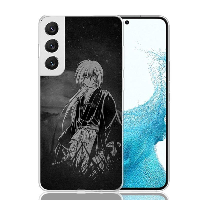 Rurouni Kenshin Anime Phone Case For Samsung Galaxy S26 Ultra S23 S24 S25 Edge S20 FE S21 S22 Plus Soft Print Shell Cover Fundas