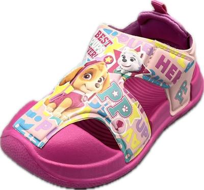 Детские спортивные сандалии Paw Patrol, Чейз, Скай, Эверест, сандалии с персонажами, легкие, волшебная застежка, для мальчиков и девочек, синие, розовые, 15.0 см