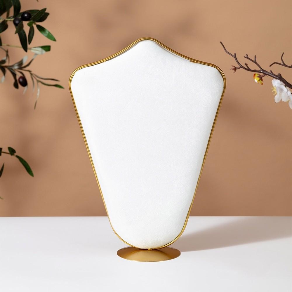 Green Jewelry Display Stand Velvet Necklace Shelf New Necklace Organizer Jewelry Shop Window