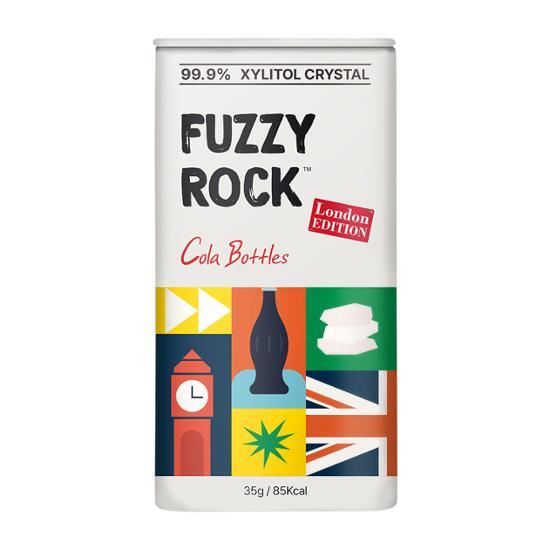 Конфеты Fuzzy Rock Xylitol Crystal в жестяной коробке 35 г 4 вида, выберите 1