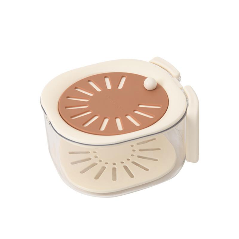 Многофункциональная складная ручка Кухонная корзина для слива Воронка для мытья фруктов и овощей Корзина для хранения Свежий контейнер для хранения в холодильнике Таз для фильтрации воды