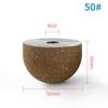 Flowerpot Arc Diamond Brazed Polishing Wheel Mushroom Grinding Head Stones Engraving Internal Hole