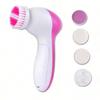 Electric Face Cleansing Brush Machine, 5 In 1 Sonic Skin Scrubber for Blackhead Cleaner, Pore Cleansing and Facial Massage