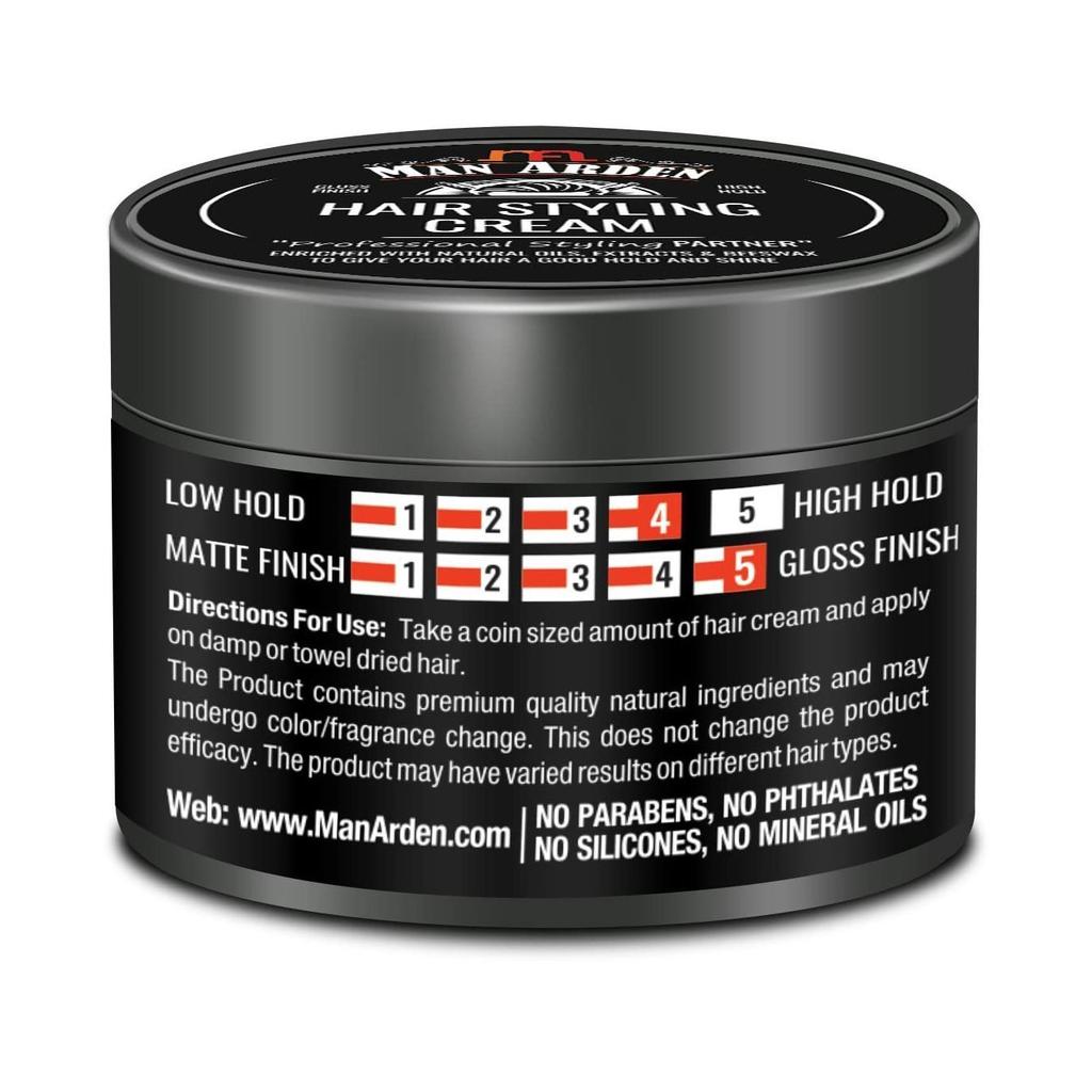 Крем для укладки волос сильной фиксации (50 г), Hair Styling Cream High Hold, Man Arden