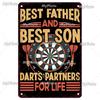 MyPlate Darts 180 Metal Sign Beer Bar Vintage Plaque Shop Tin Sign Plate Wall Decor For Bar Club Art Painting Poster Gift