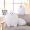 Winsterch Kids Мягкие игрушки для кошек, плюшевые игрушки для животных, детские подарки, кукла для животных, плюшевый кот, подарки на день рождения, белый кот, белый,