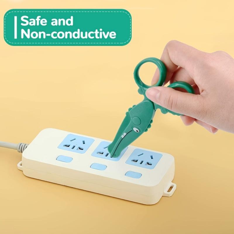 Дошкольные тренировочные ножницы, Детские безопасные дошкольные безопасные ножницы для искусства и рукоделия