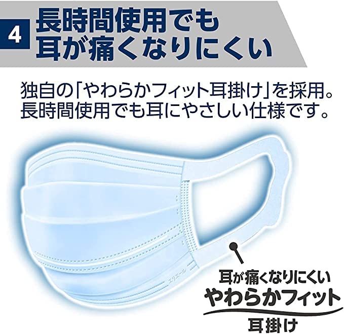 [Eleair] Набор из 4 масок Daio Paper, сделано в Японии, нетканый материал, легко дышать, предотвращает распространение вирусов, маска Hyper Block, освежает