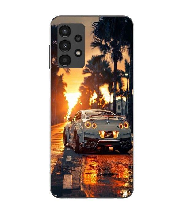 Чехол Maniacase для Samsung galaxy A13 4g GTR R35 закат