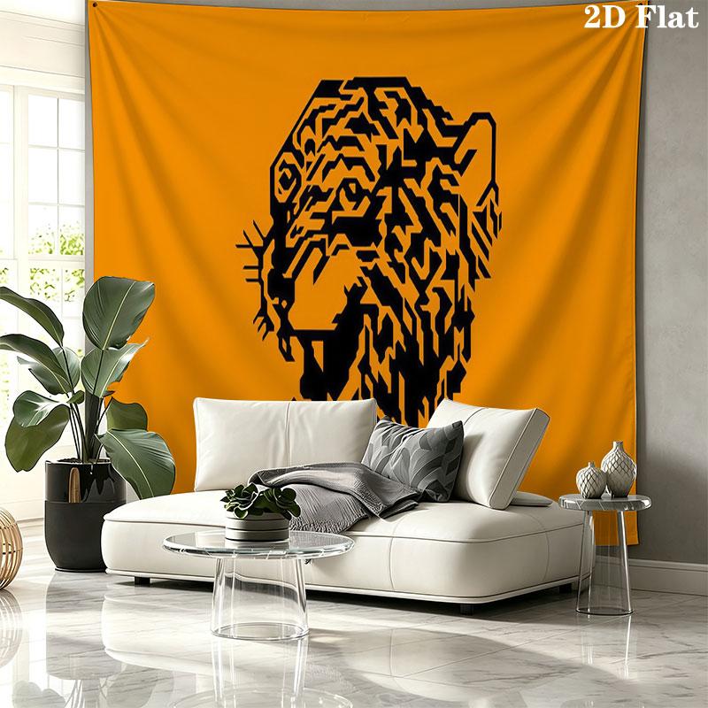 Hull City Art Wall tapestry, aesthetic printed fabric blanket, suitable for bedroom, living room, and home decor.