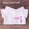 Multicolors Doll Clothes Toys Accessories Mini Clothes Doll T-shirt  15/20cm Cotton Stuffed Dolls