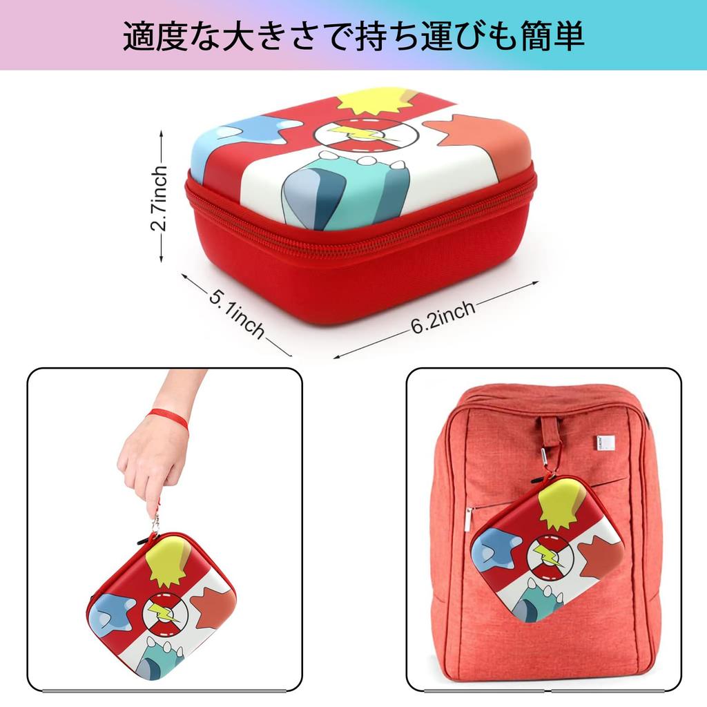 Чехол для карт Riatyh Pokeka, держатель для карт, вмещает более 400 карт, твердый чехол для хранения карт Magic MTG и держатель для карт, подарочная коробка для мальчиков и