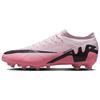 Air Zoom Vapor 15 Pro Удобные Стильные AG (Резиновые короткие шипы) Мужские футбольные бутсы для искусственного газона розово-черные DJ5604-601