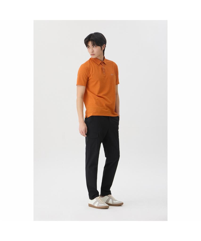 BRENTWOOD [Life Performance] Knitting Polo Neck T-Shirt Brtam26001Orx