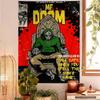 MF DOOM Цветной Гобелен Настенный Подвесной Таро Хиппи Ковры Настенные Декор Комнаты в Общежитии Дома