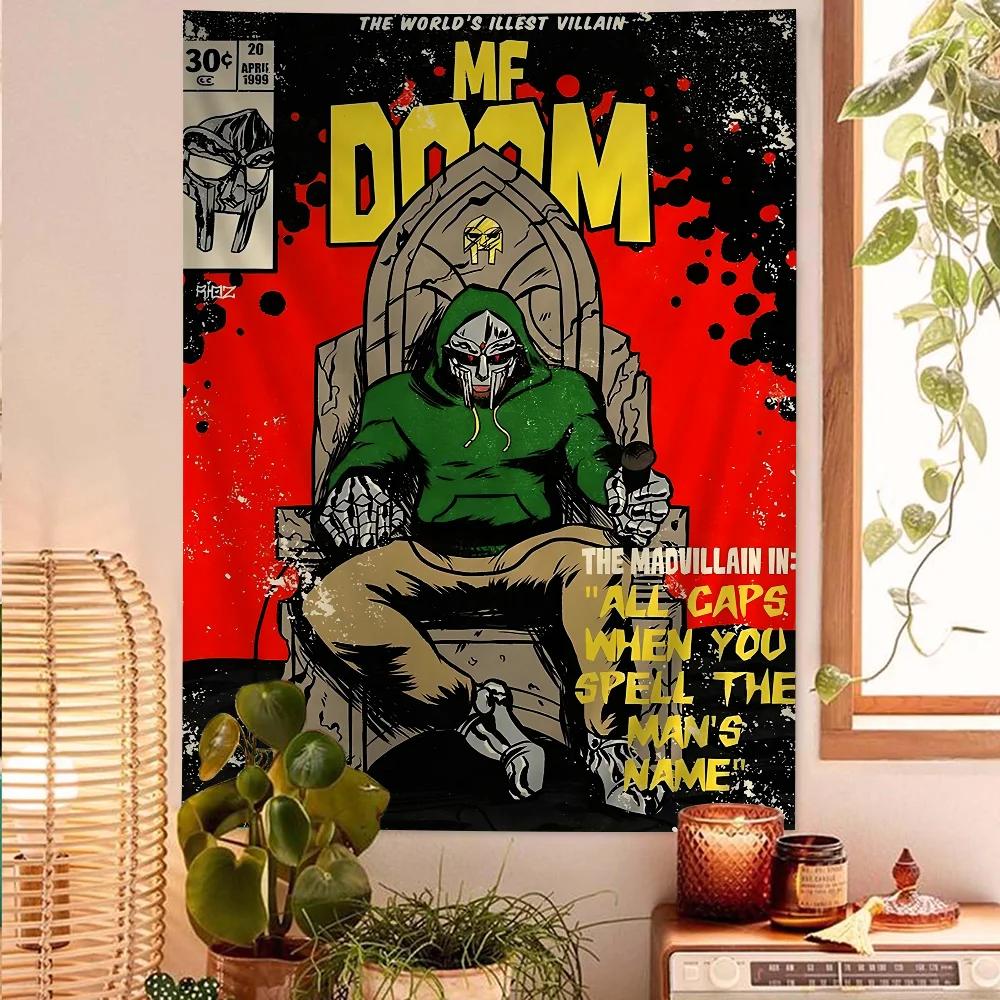 MF DOOM Цветной Гобелен Настенный Подвесной Таро Хиппи Ковры Настенные Декор Комнаты в Общежитии Дома