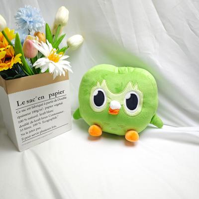 Duolingo Duolingo Кукла Обучение Иностранным Языкам Детский Подарок Зеленая Сова Мягкая Кукла