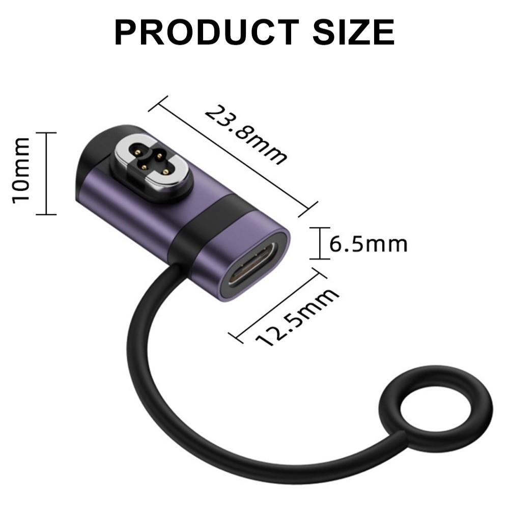 Magnetic Charger Bone Conduction Headphone Charging Type-C Adapter Anti-lost Headset Connector For Shokz AS800/S803/S810/S710