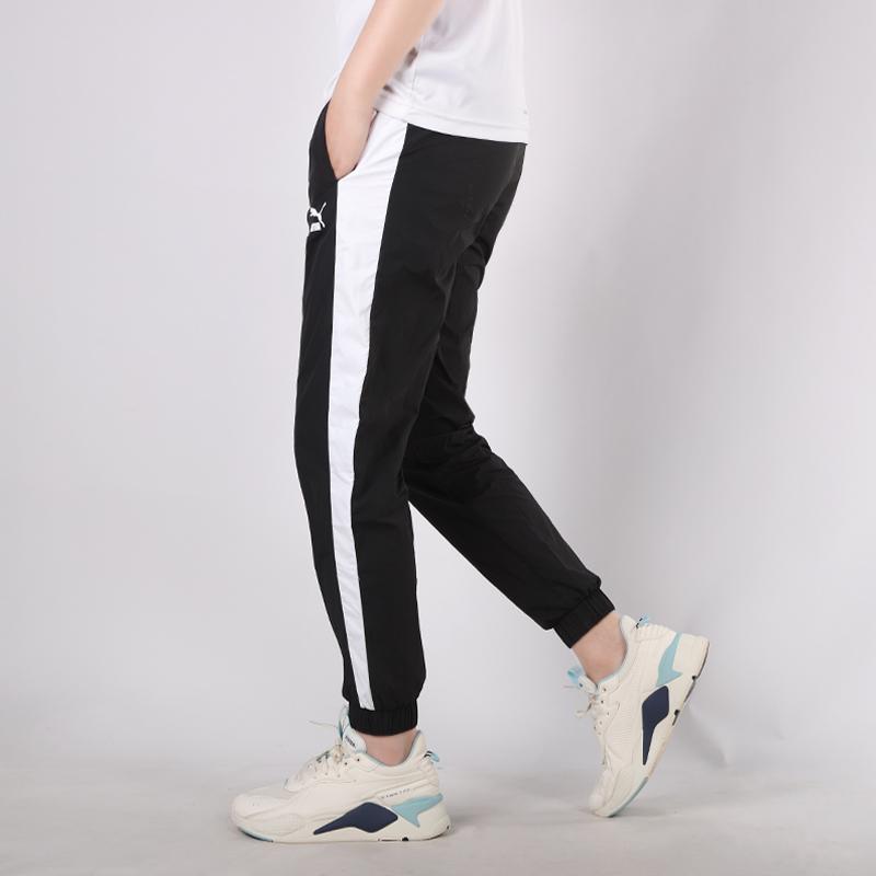 Puma Мужские брюки ESS с логотипом Черные 599906-01