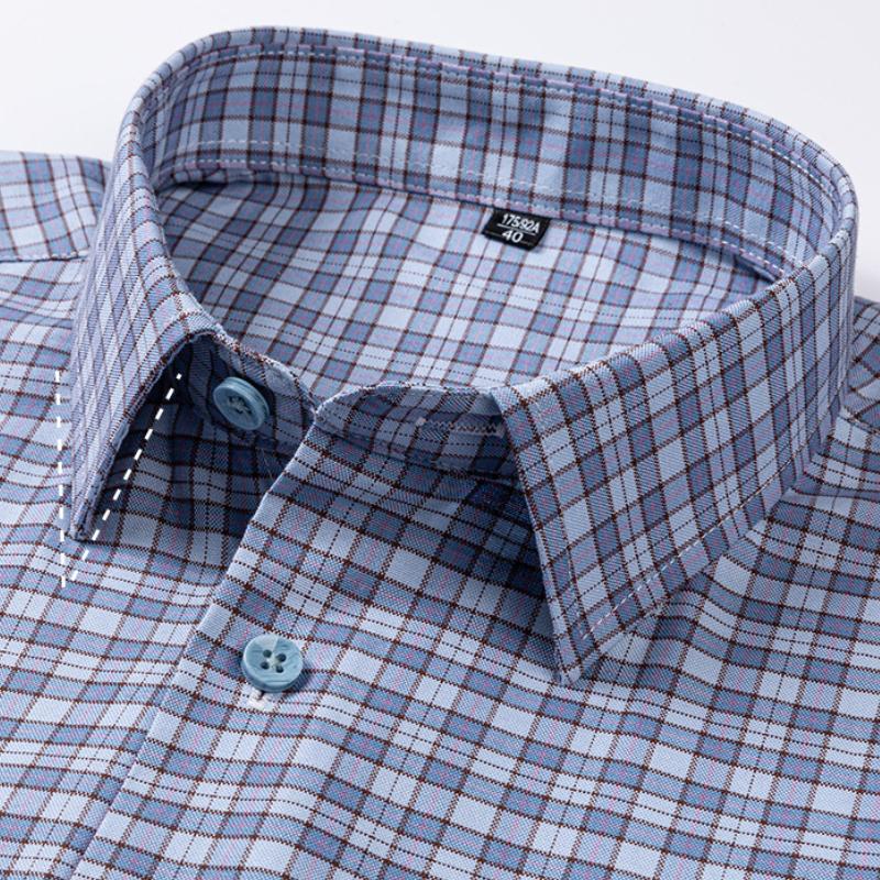 160КГ Подходит 11XL 10XL Большой Высокий Горячая Распродажа Оксфорд 100% Хлопок Мужская Рубашка Длинный Рукав Большой Размер Деловой Повседневный Прочная Рабочая Рубашка