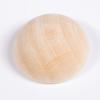 10/20Pcs 15-20MM Semicircle For DIY Jewelry Making Unfinished Accessories Wooden Beads Natural Wooded Spheres Half-faced Balls