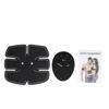EMS Muscle Stimulator - Intelligent Wireless - Abdomen Patch - Controllers Included - Black